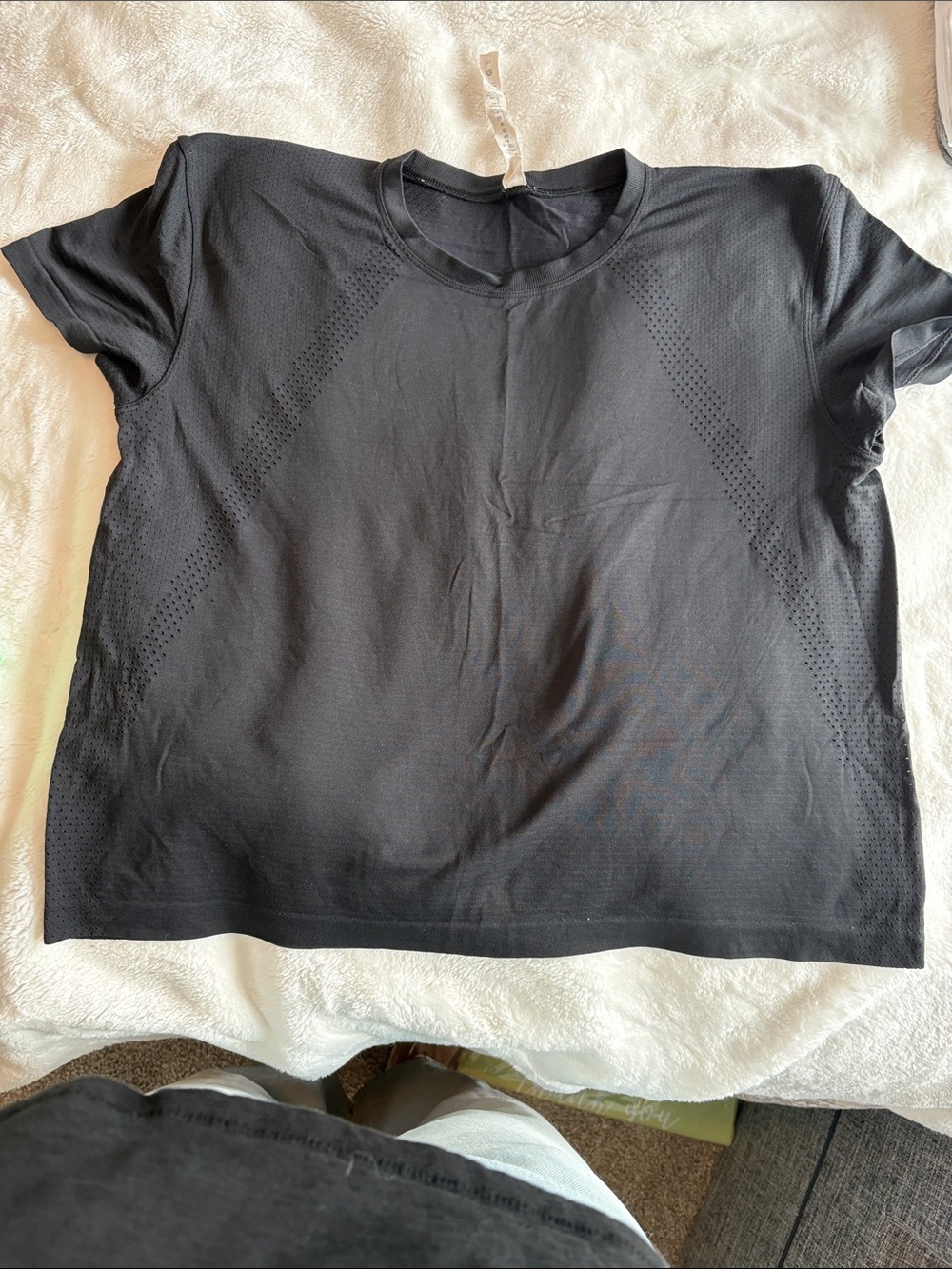 Lululemon Women’s Black Short Sleeve Performance Tee